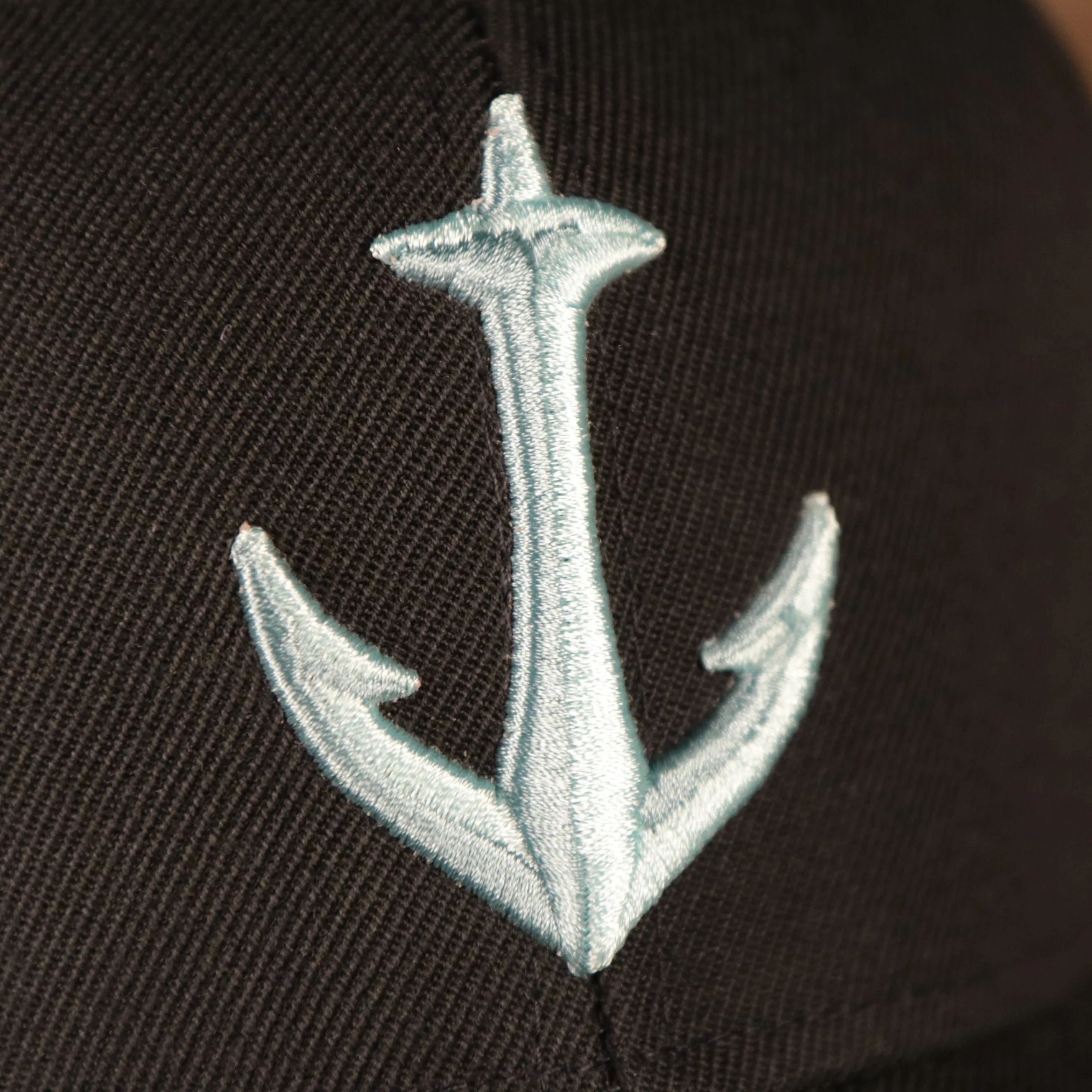 47 BRAND | SEATTLE KRAKEN | CYAN ANCHOR PATCH FRONT | VELCRO ADJUSTABLE | MVP | DAD HAT | NAVY BLUE  | OSFM