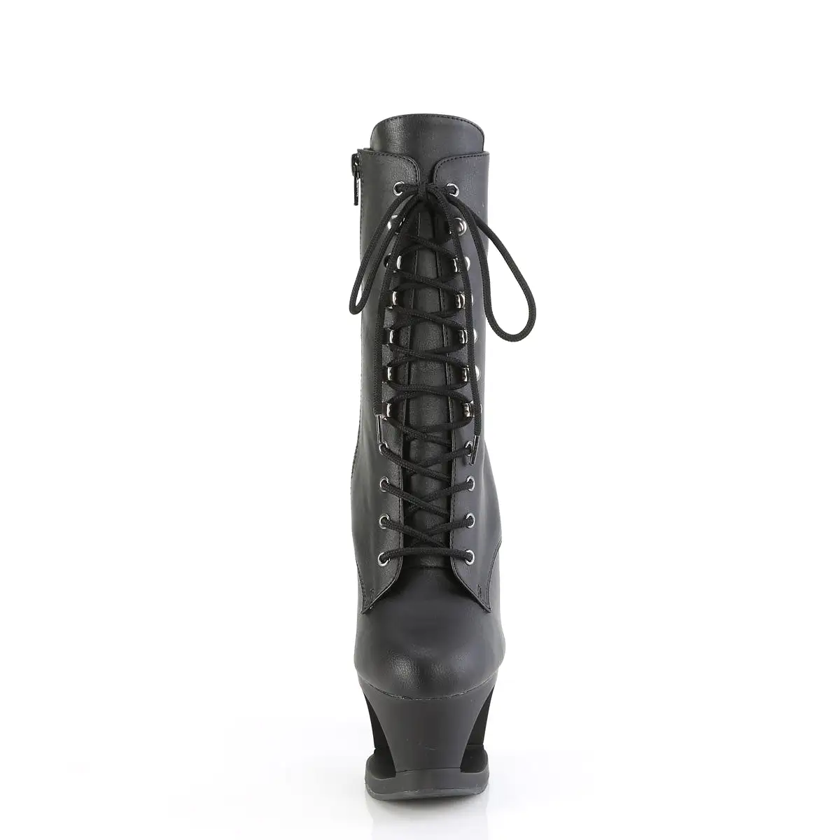 7 Inch Heel MOON-1020SK Black Pu