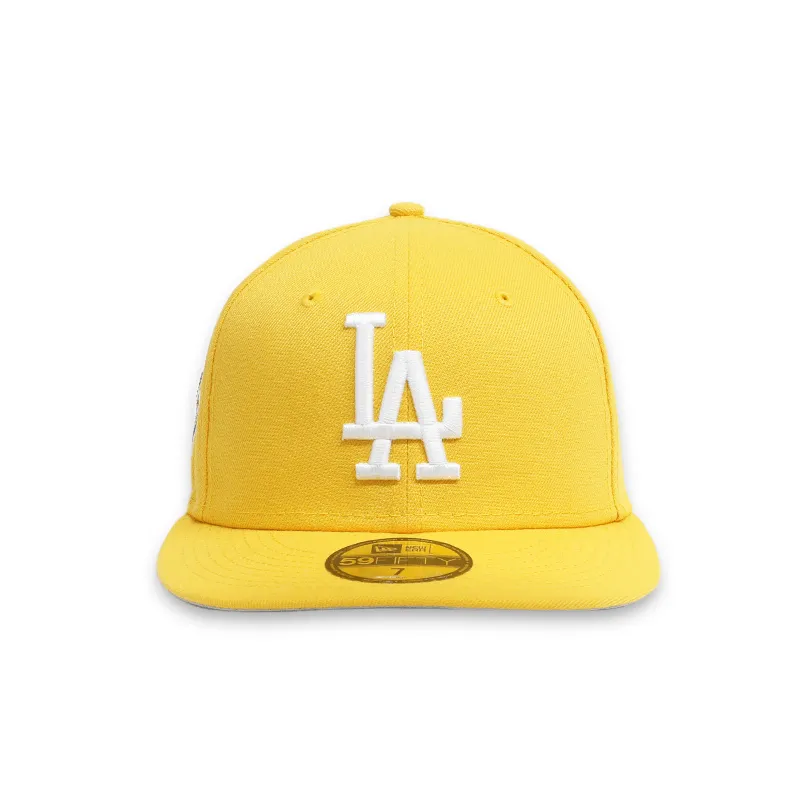 [70584847] Los Angeles Dodgers 96' World Series Men's Gold Fitted Hat