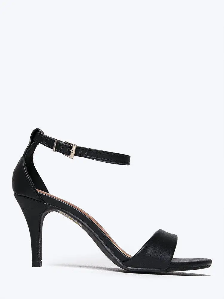 Ankle Strap Kitten Heels