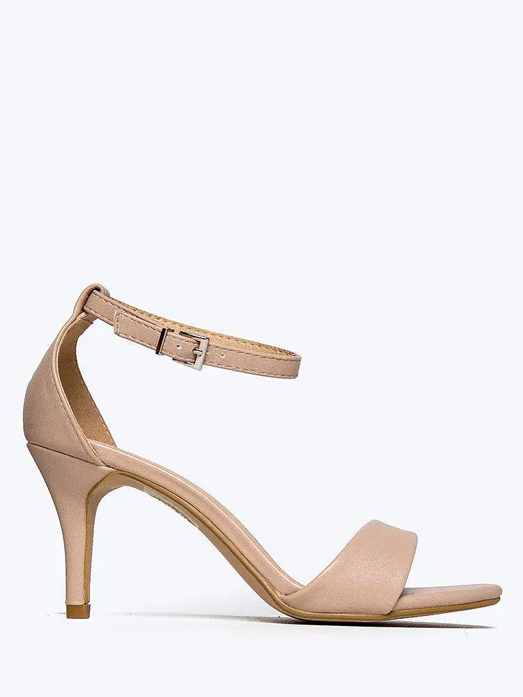 Ankle Strap Kitten Heels