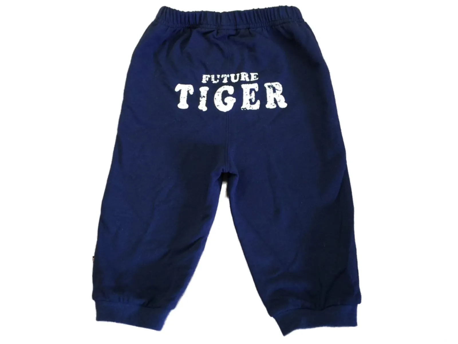 Auburn Tigers Colosseum INFANT White & Navy SS T-Shirt & Pants Set (6-12M)