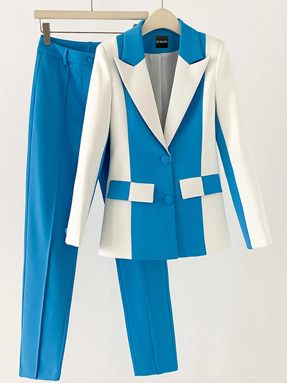 AZULE Blazer & Pants Set