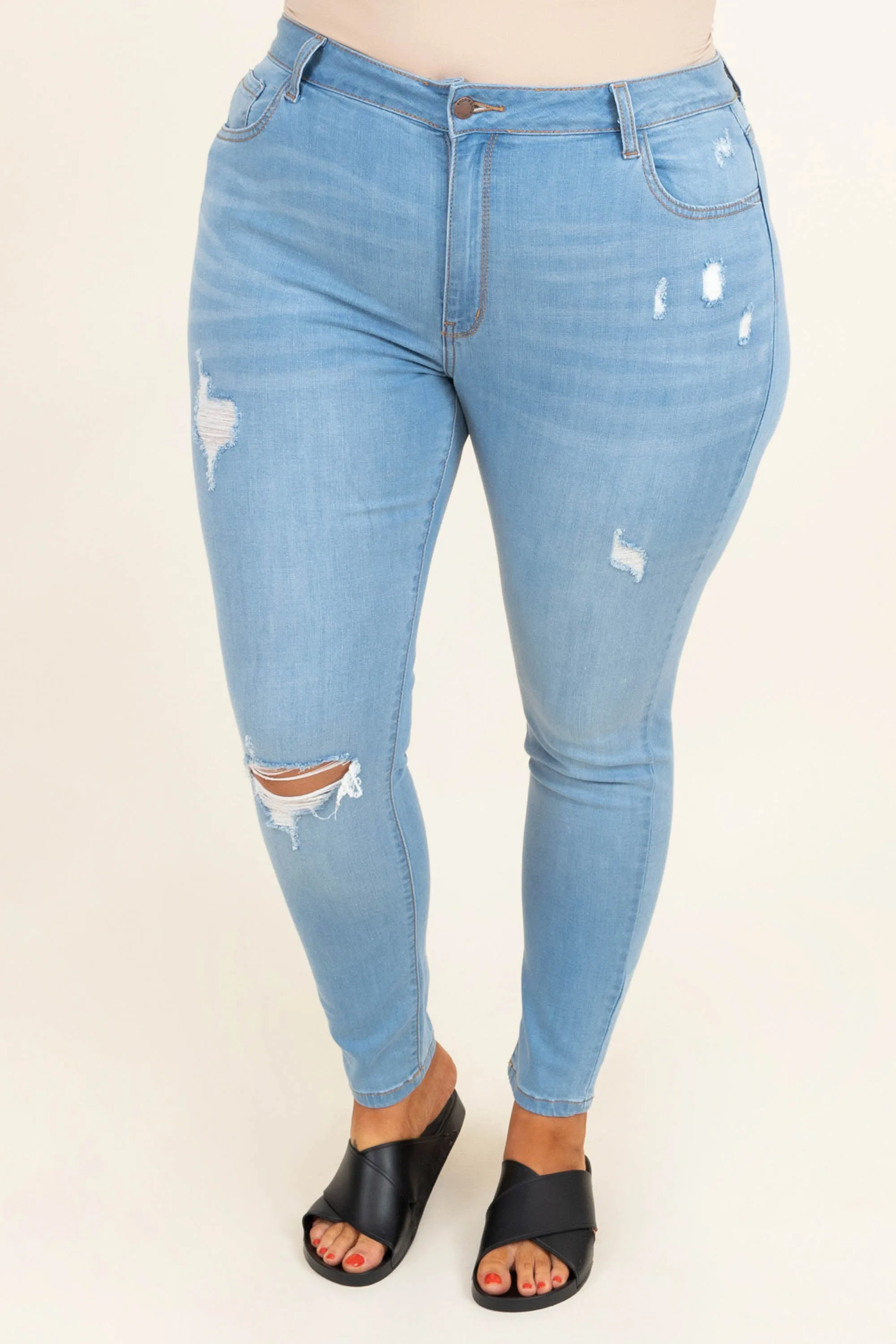 Beauty And Better Jeans, Light Wash