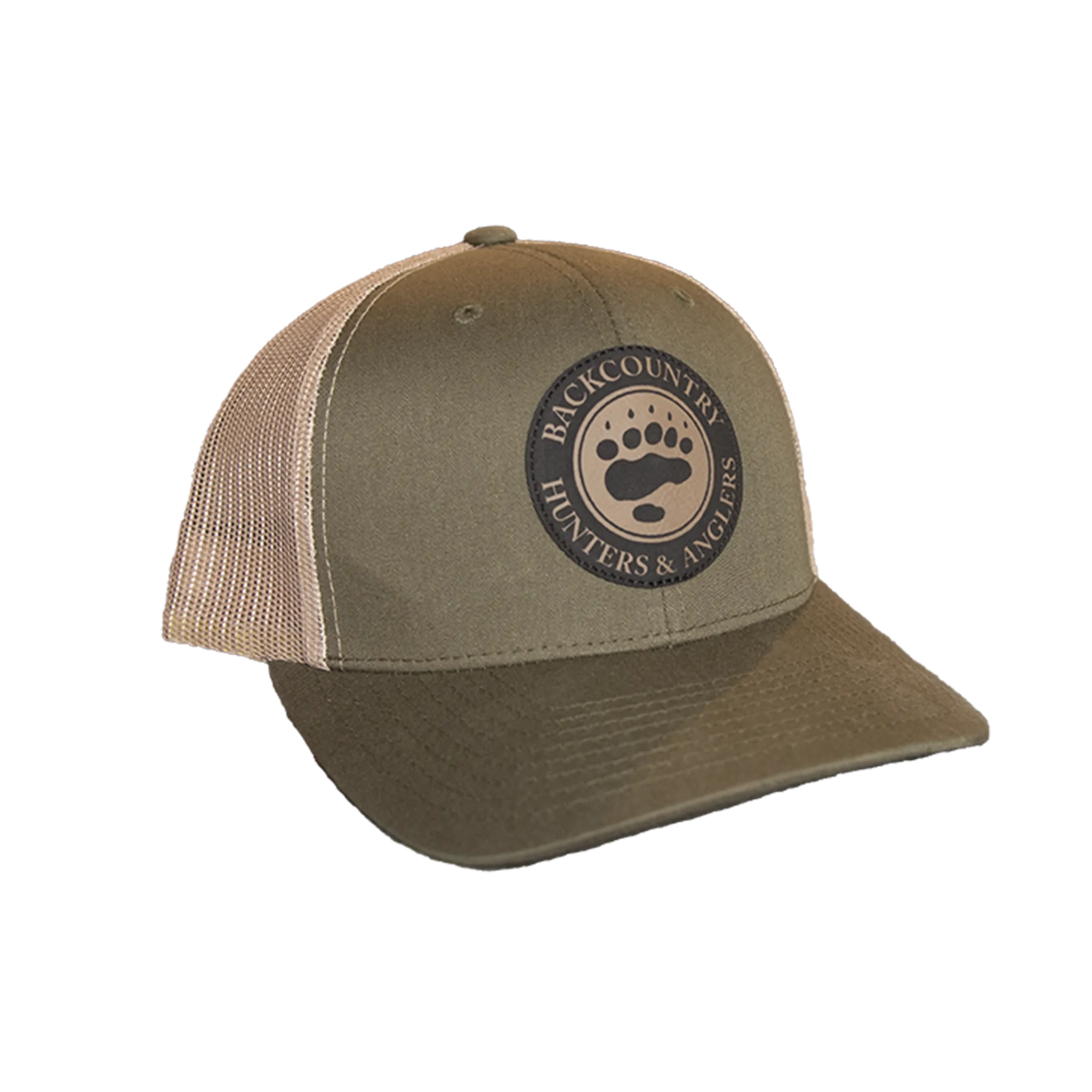 BHA Trucker Hat - Green / Khaki