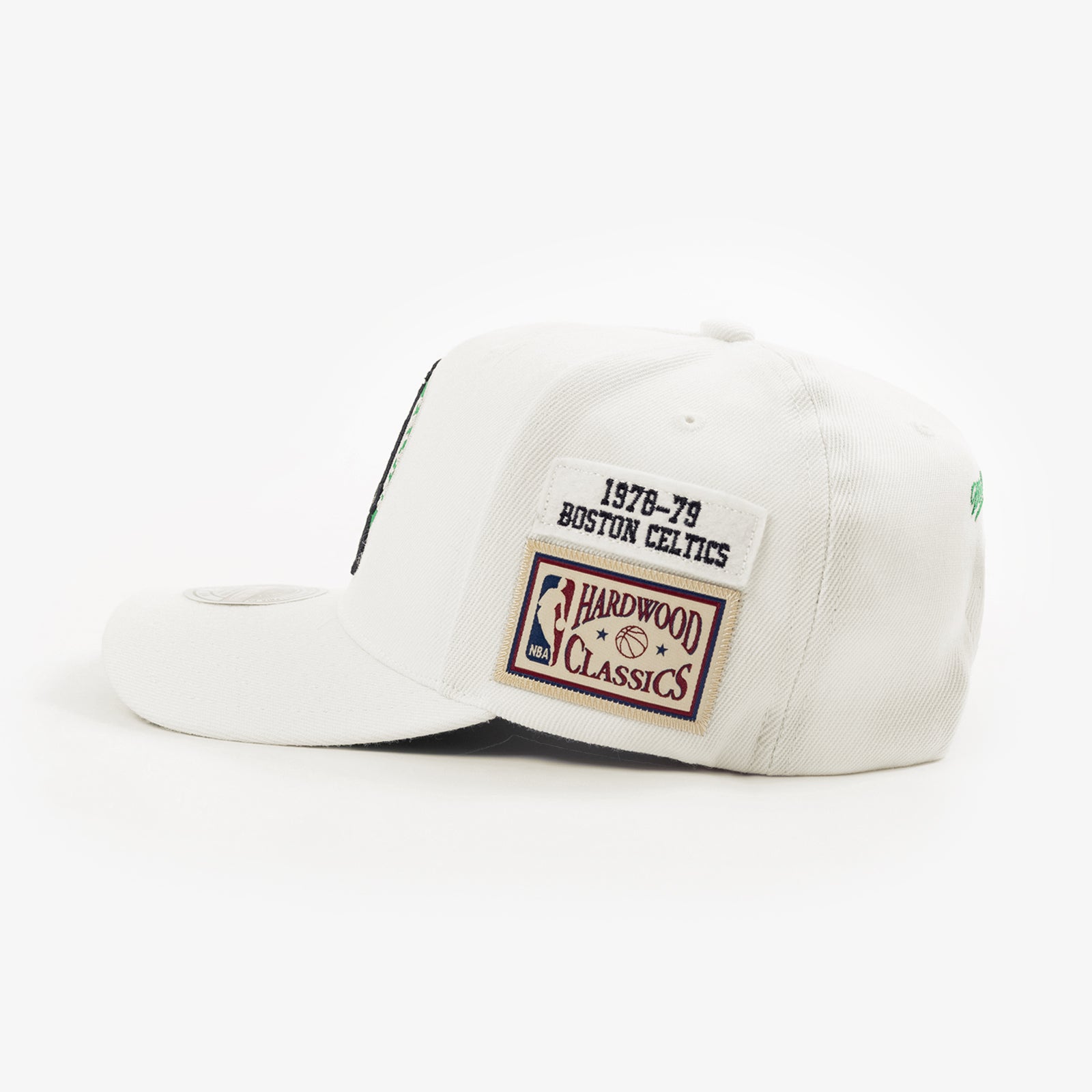 Boston Celtics HWC Patch Classic Redline Snapback - Cream