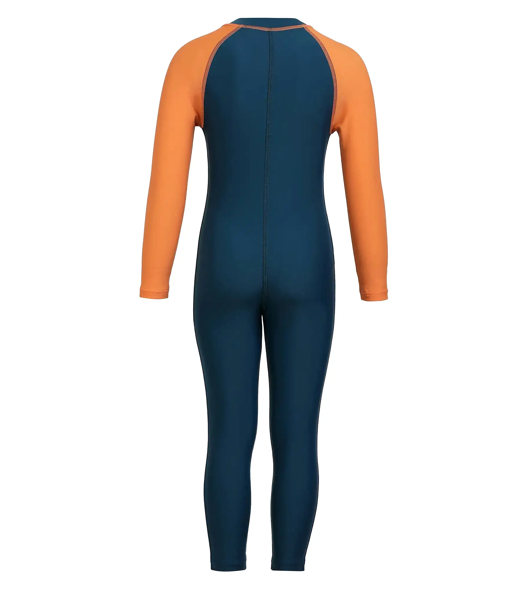 Boy's Endurance All in one suit   - Darkteal  &  Sweet Apricot