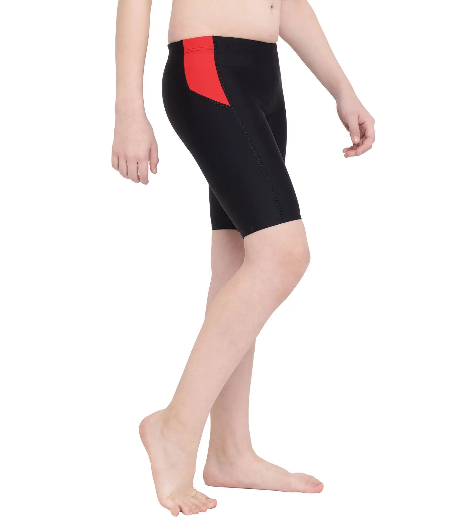 Boy's Endurance Dive Jammer - Black  &  Fed Red