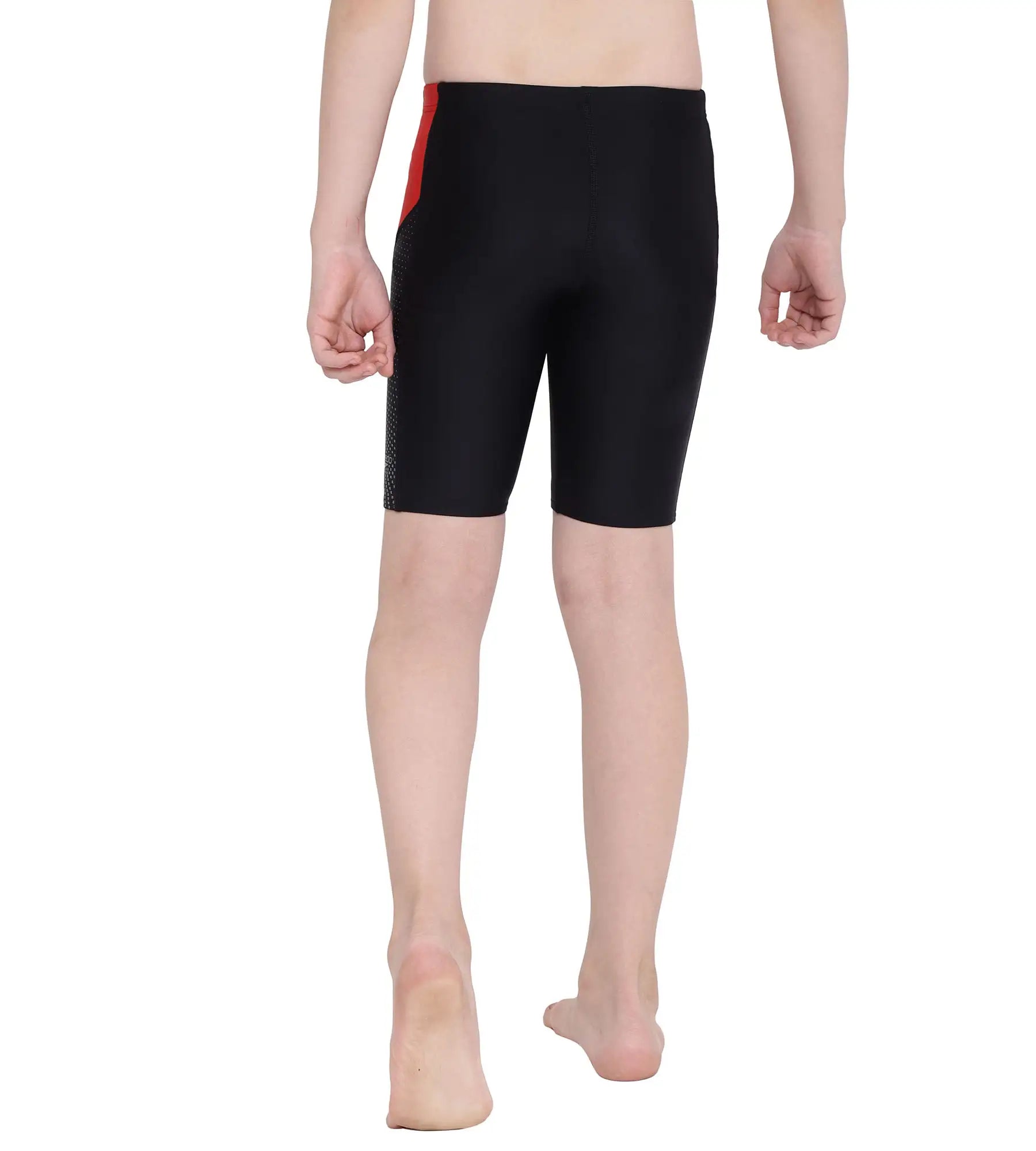 Boy's Endurance Dive Jammer - Black  &  Fed Red