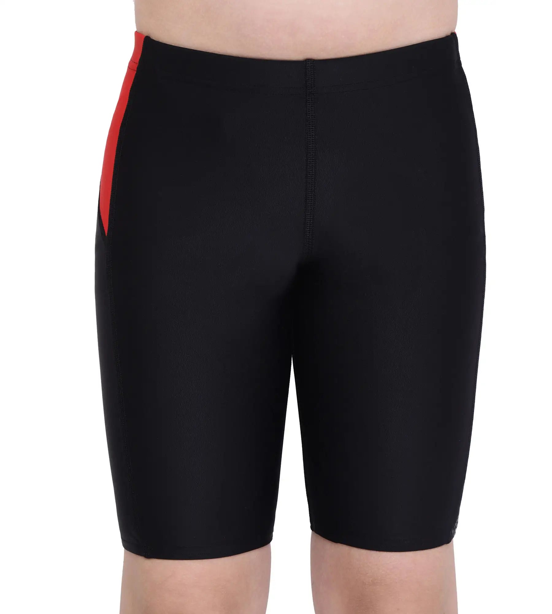 Boy's Endurance Dive Jammer - Black  &  Fed Red