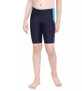 Boy's Endurance Dive Jammer - True Navy  &  Aquarium