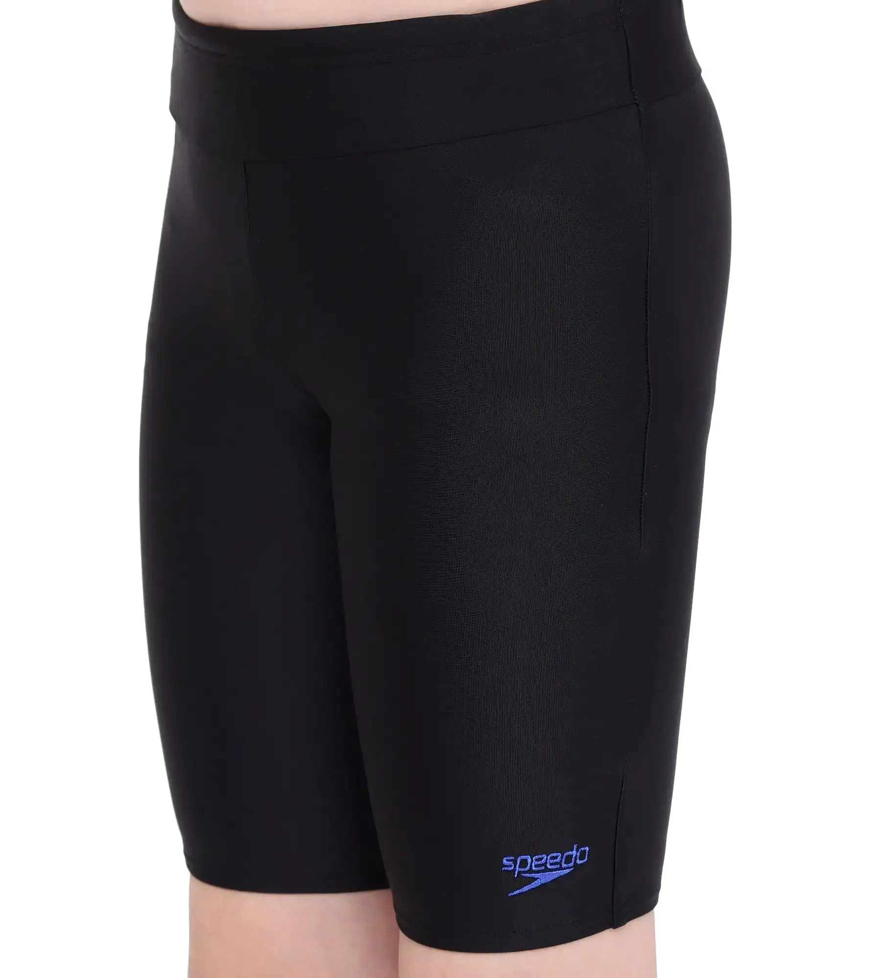 Boy's Endurance Essential Houston Jammer - Black  &  Blue Flame