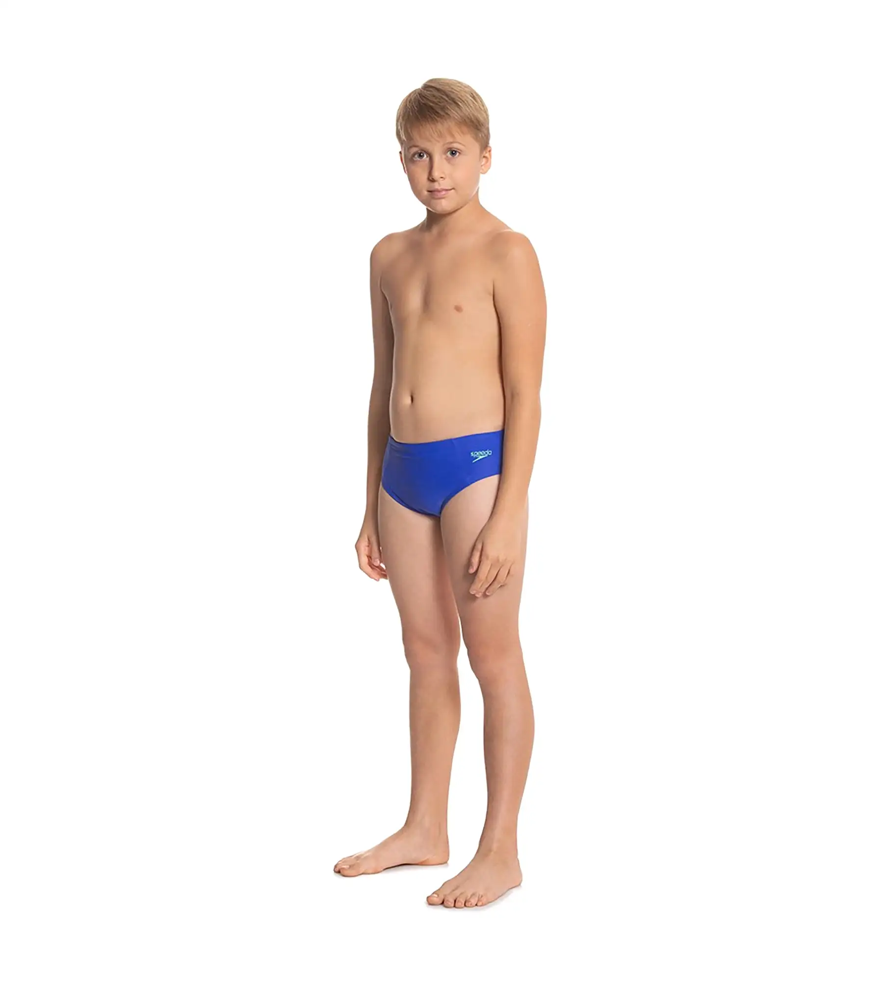 Boy's Endurance Lycra Brief - Beautiful Blue & Green Glow