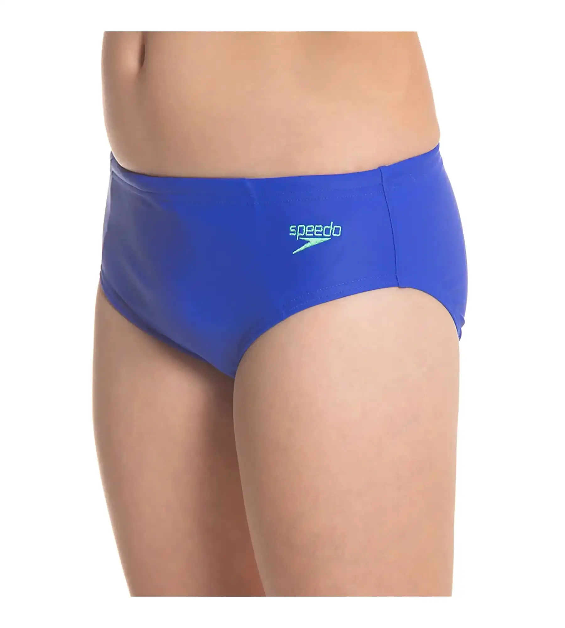 Boy's Endurance Lycra Brief - Beautiful Blue & Green Glow