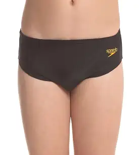 Boy's Endurance Lycra Brief - Black & Mango