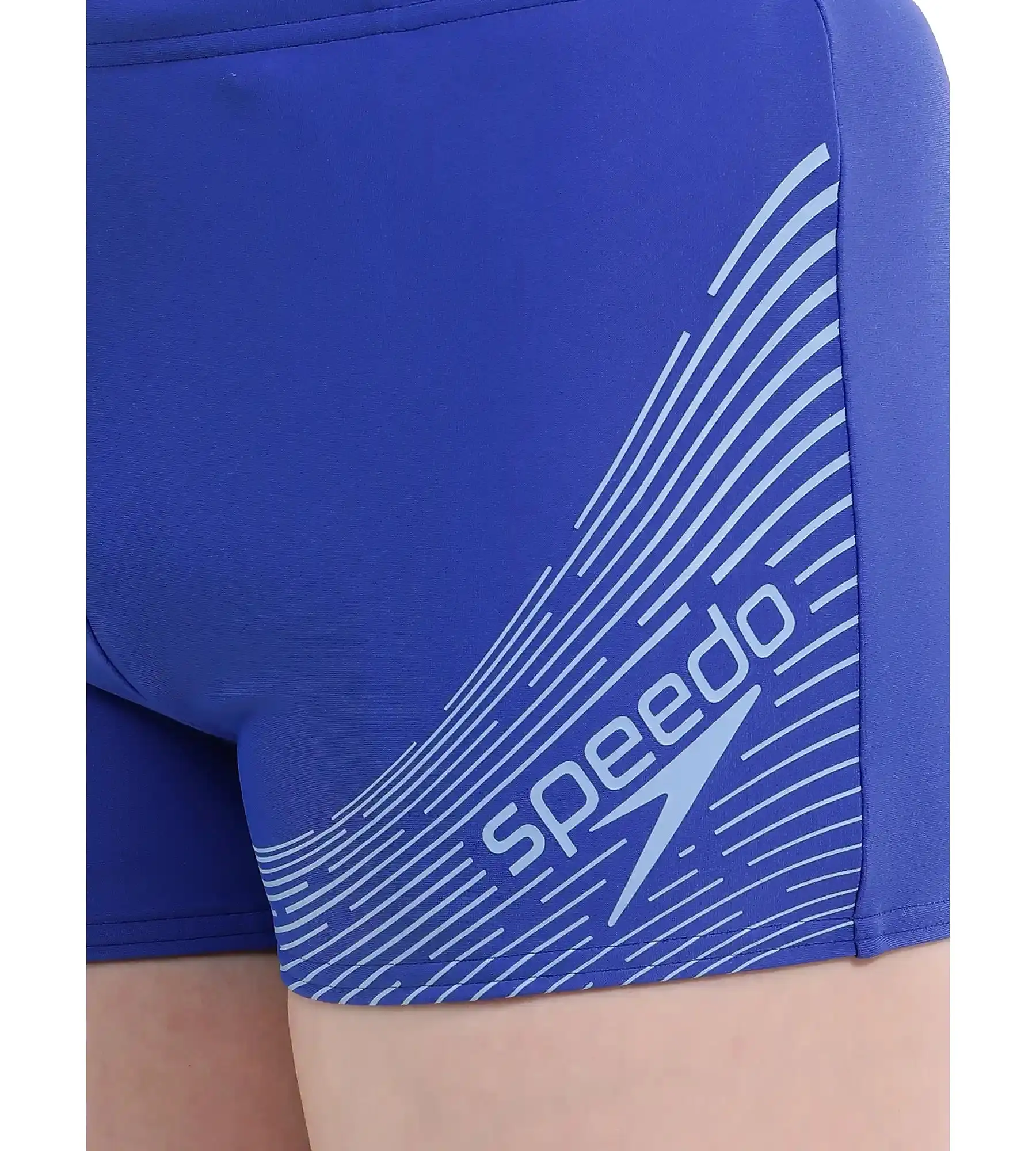 Boy's Endurance Medley Logo Aquashort - True Cobalt  &  Curious Blue