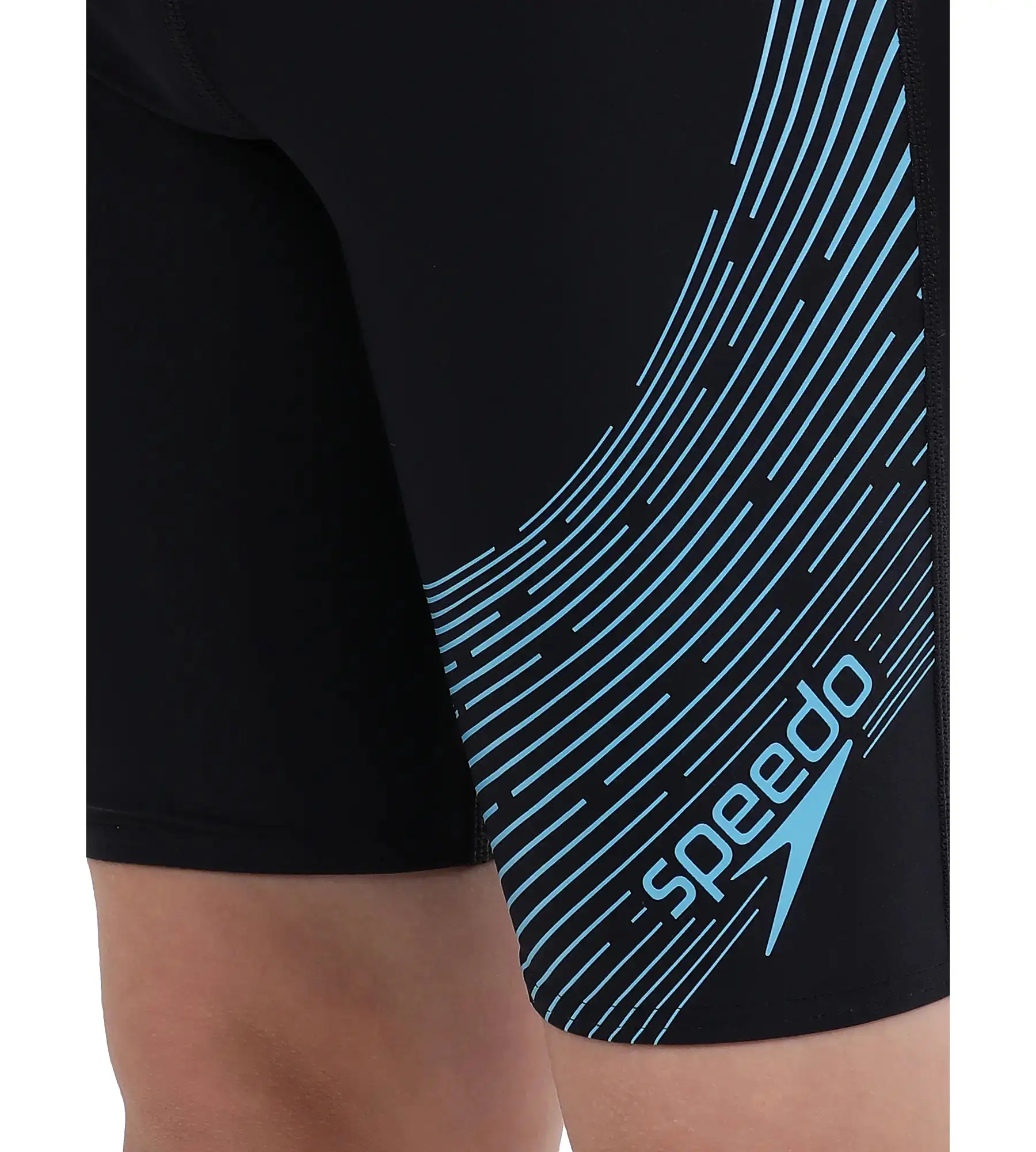 Boy's Endurance Medley Logo Jammer - True Navy  &  Picton Blue