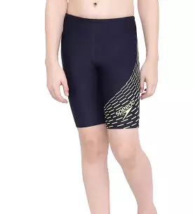 Boy's Endurance Medley Logo Jammer - True Navy  &  Spritz