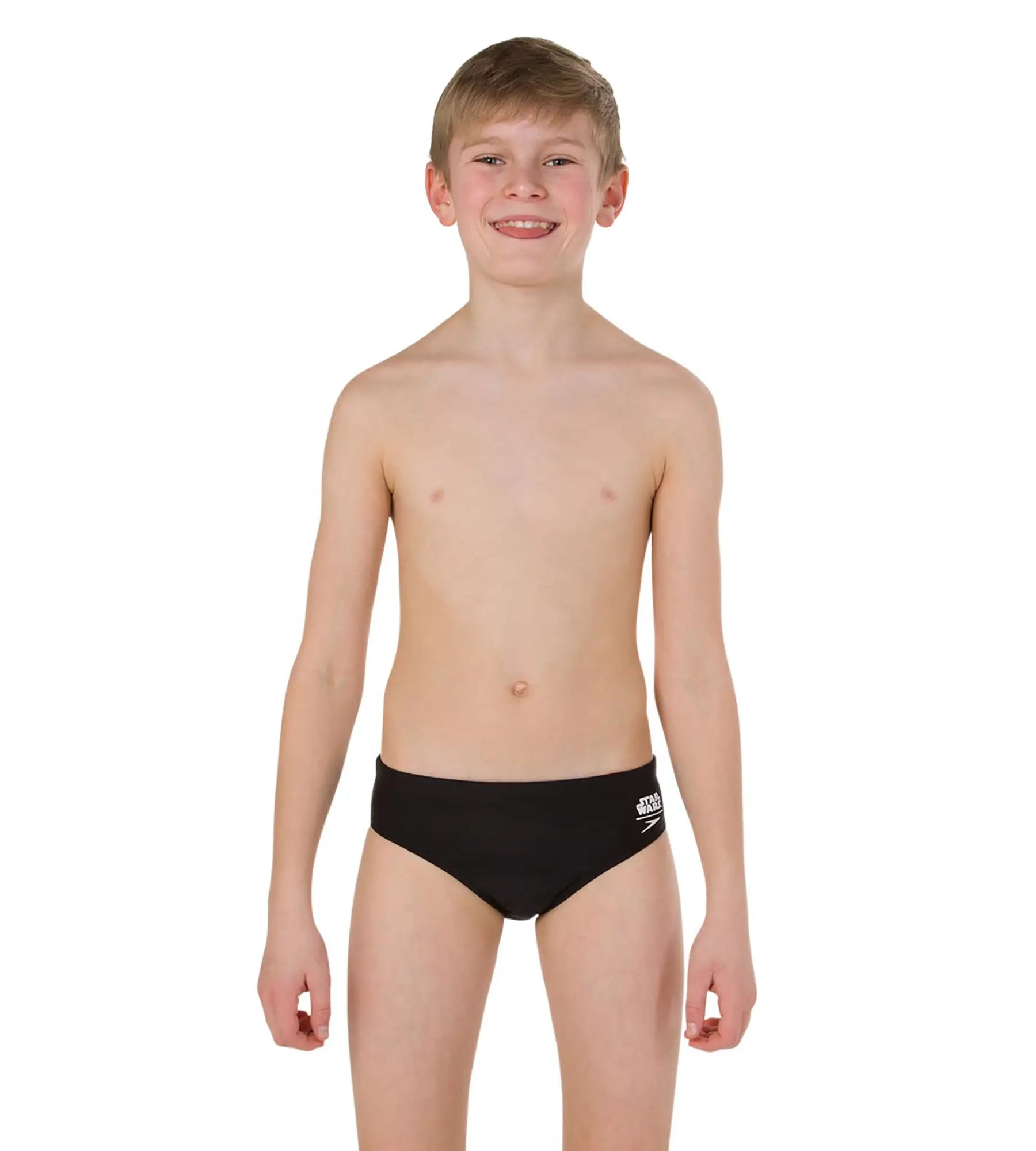 Boy's Star Wars Brief - Trooper Logo Black  &  White