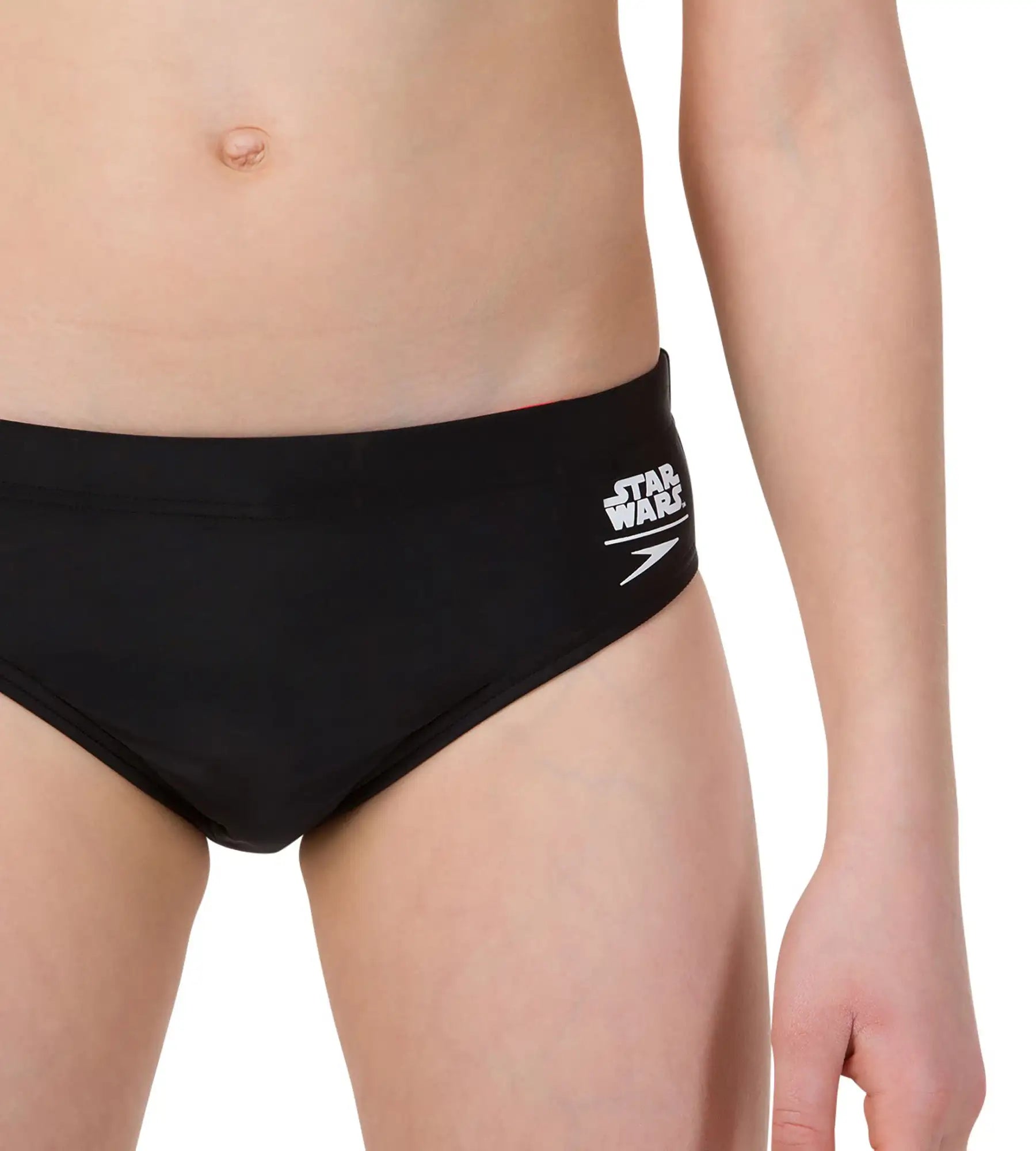 Boy's Star Wars Brief - Trooper Logo Black  &  White