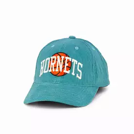 Charlotte Hornets Cord Arch Deadstock Snapback - Teal