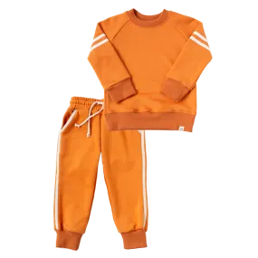 Clementine Track Crew and Jogger Set