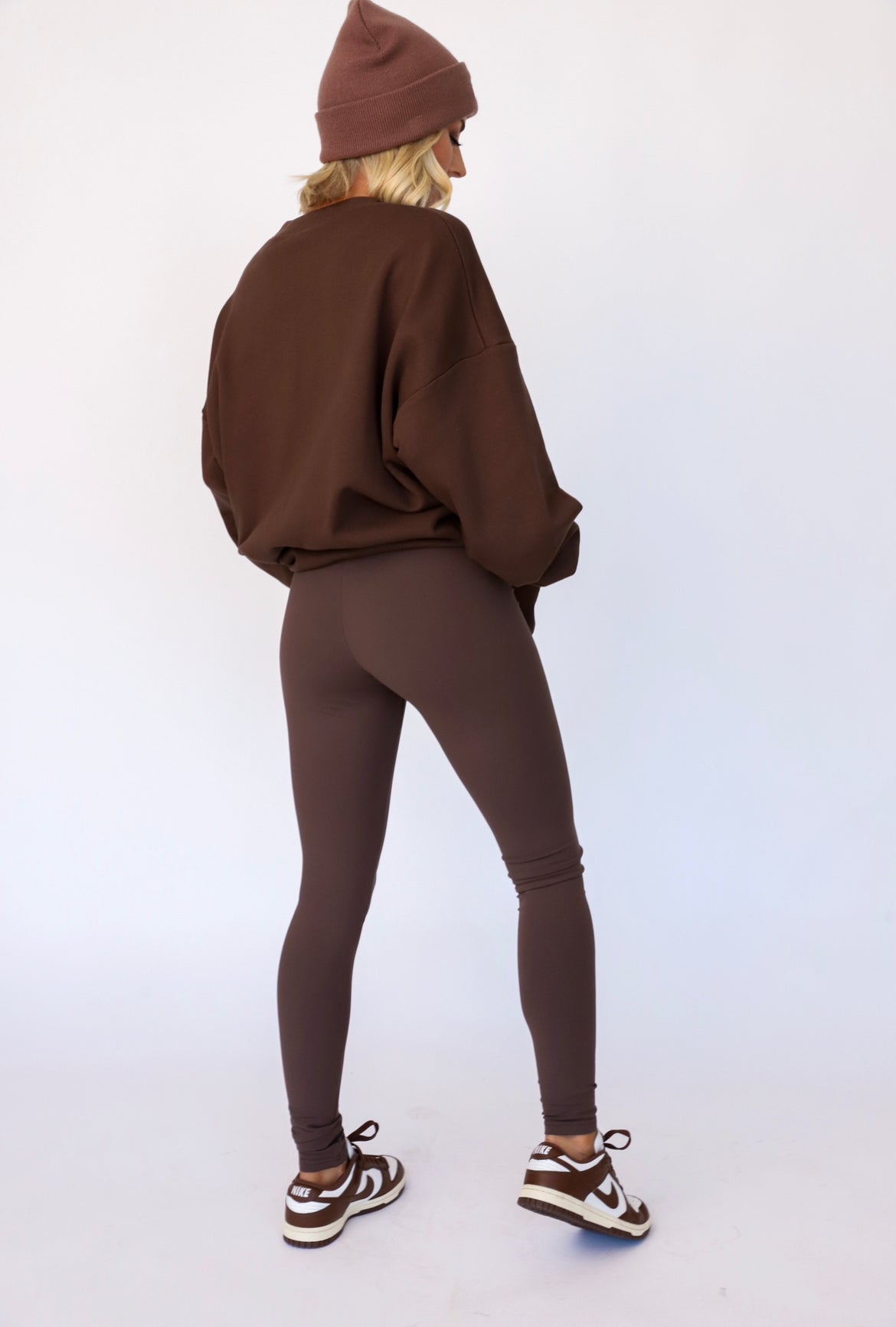 Coffee Run Pant Set Cinnamon