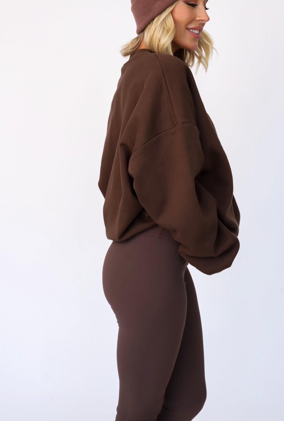 Coffee Run Pant Set Cinnamon