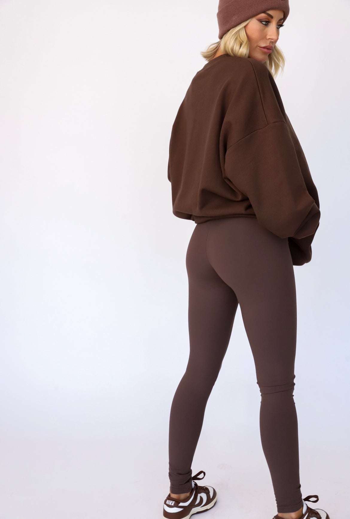 Coffee Run Pant Set Cinnamon