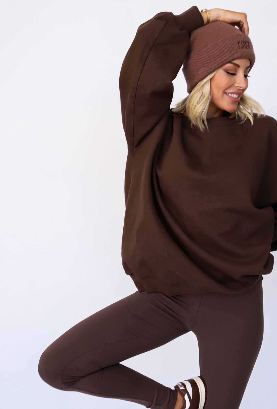 Coffee Run Pant Set Cinnamon