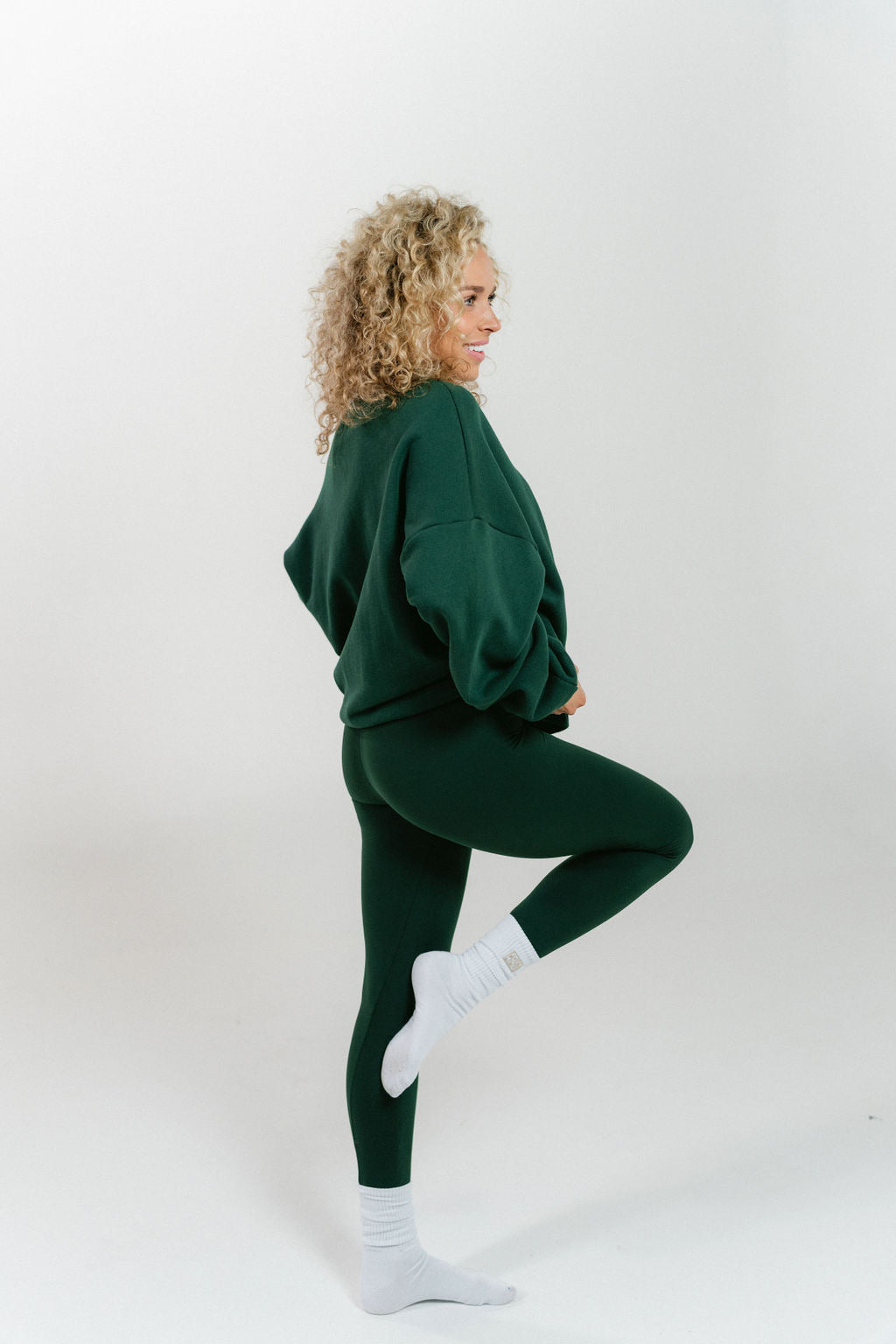 Coffee Run Pant Set Jade