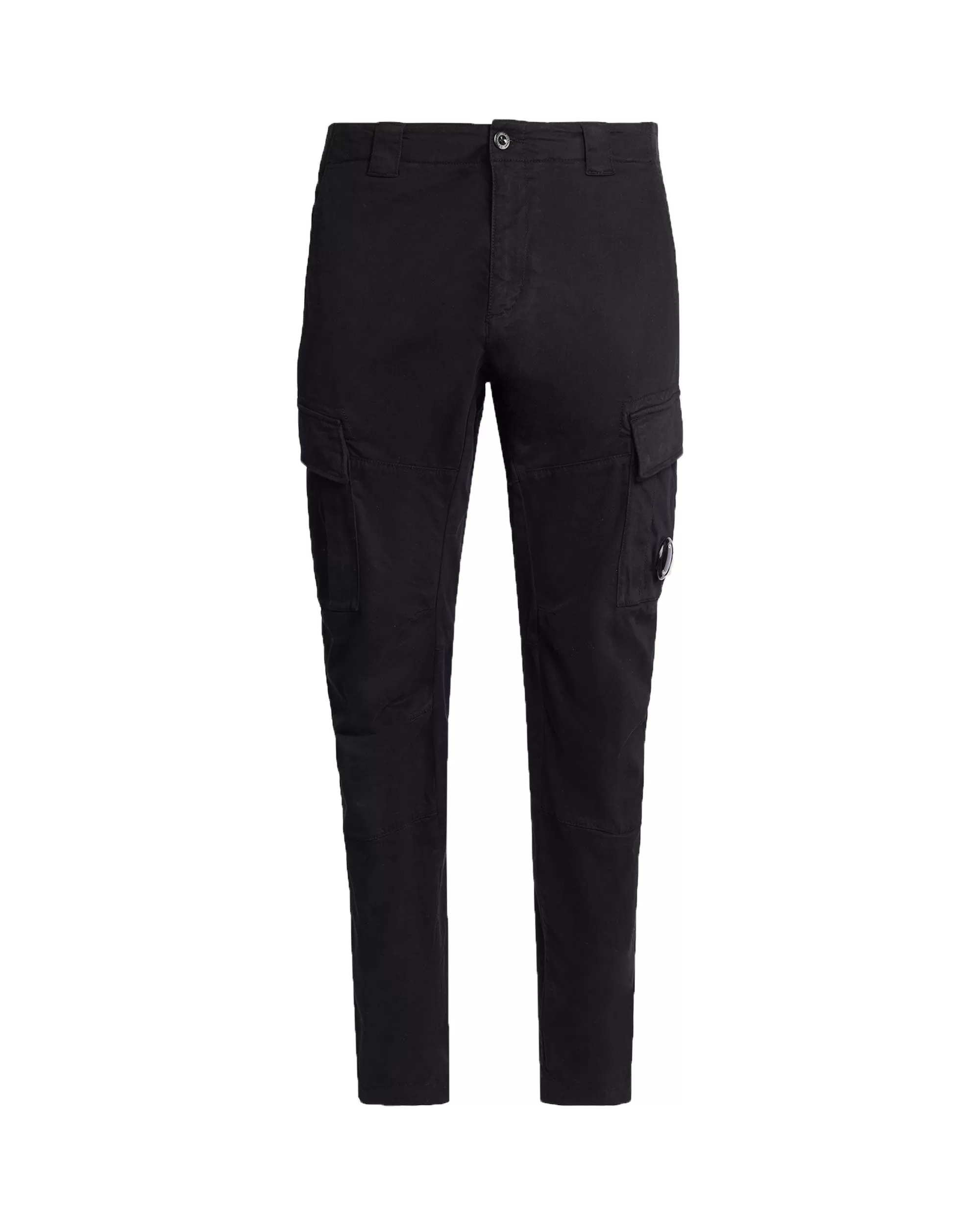 CP Company Stretch Sateen Cargo Pants Nero