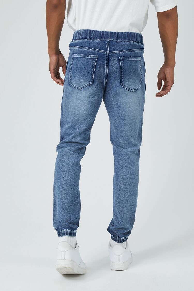 Denim Drawstring Joggers