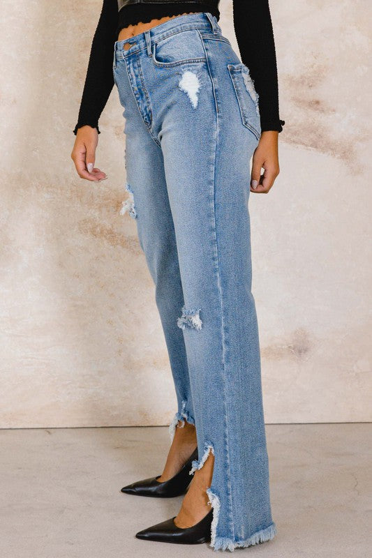 DENIM JOY HIGH RISE JEANS [ONLINE EXCLUSIVE]