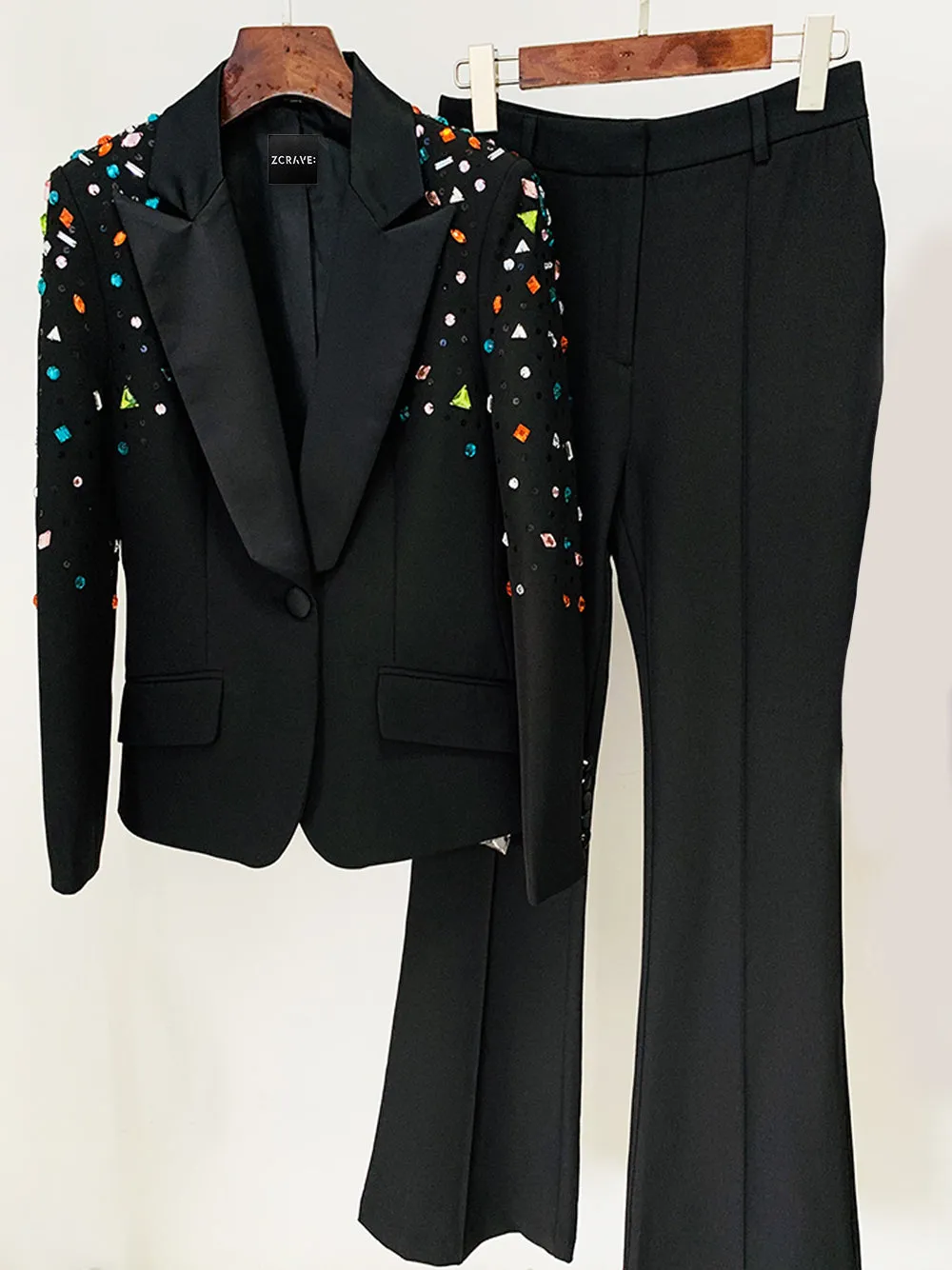 DIAMATE Blazer & Pants Set