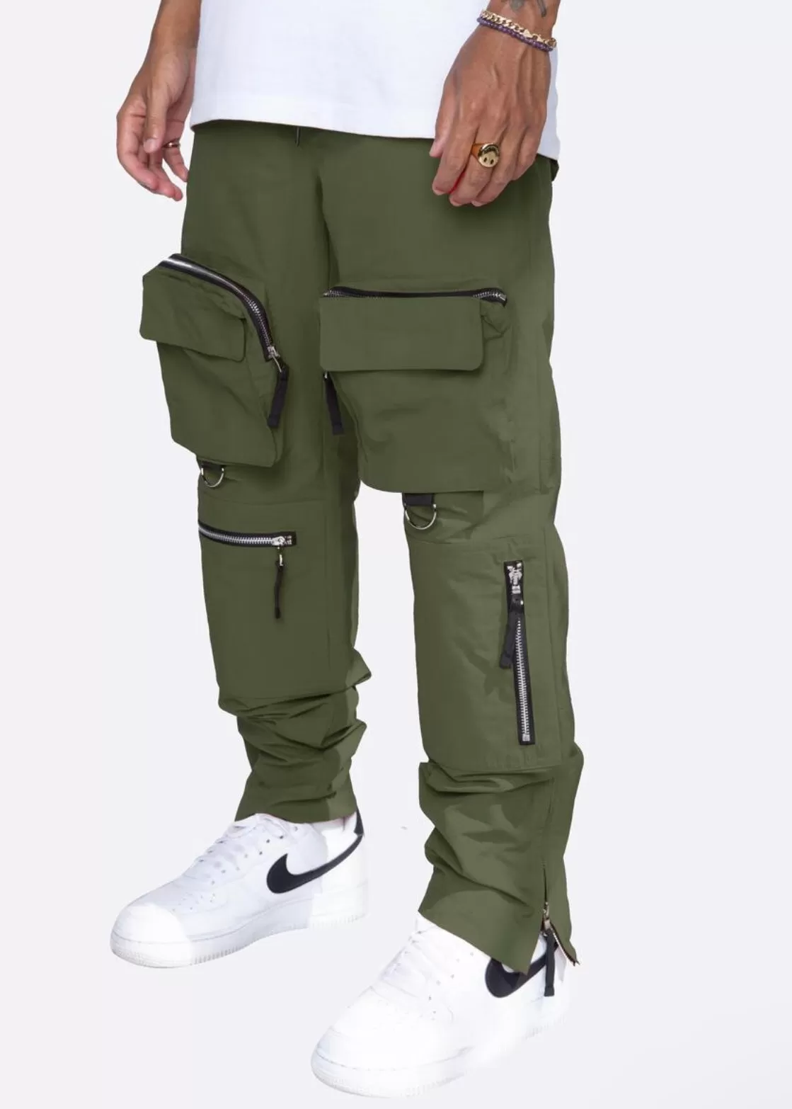 Eptm Pocket Olive Cargo Pants