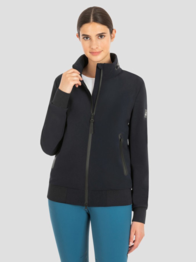 Equiline Cassiec ladies bomber jacket Navy