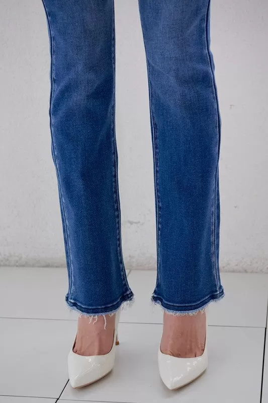 Exposed Bootcut Jeans