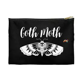 Goth Moth Accessory Pouch