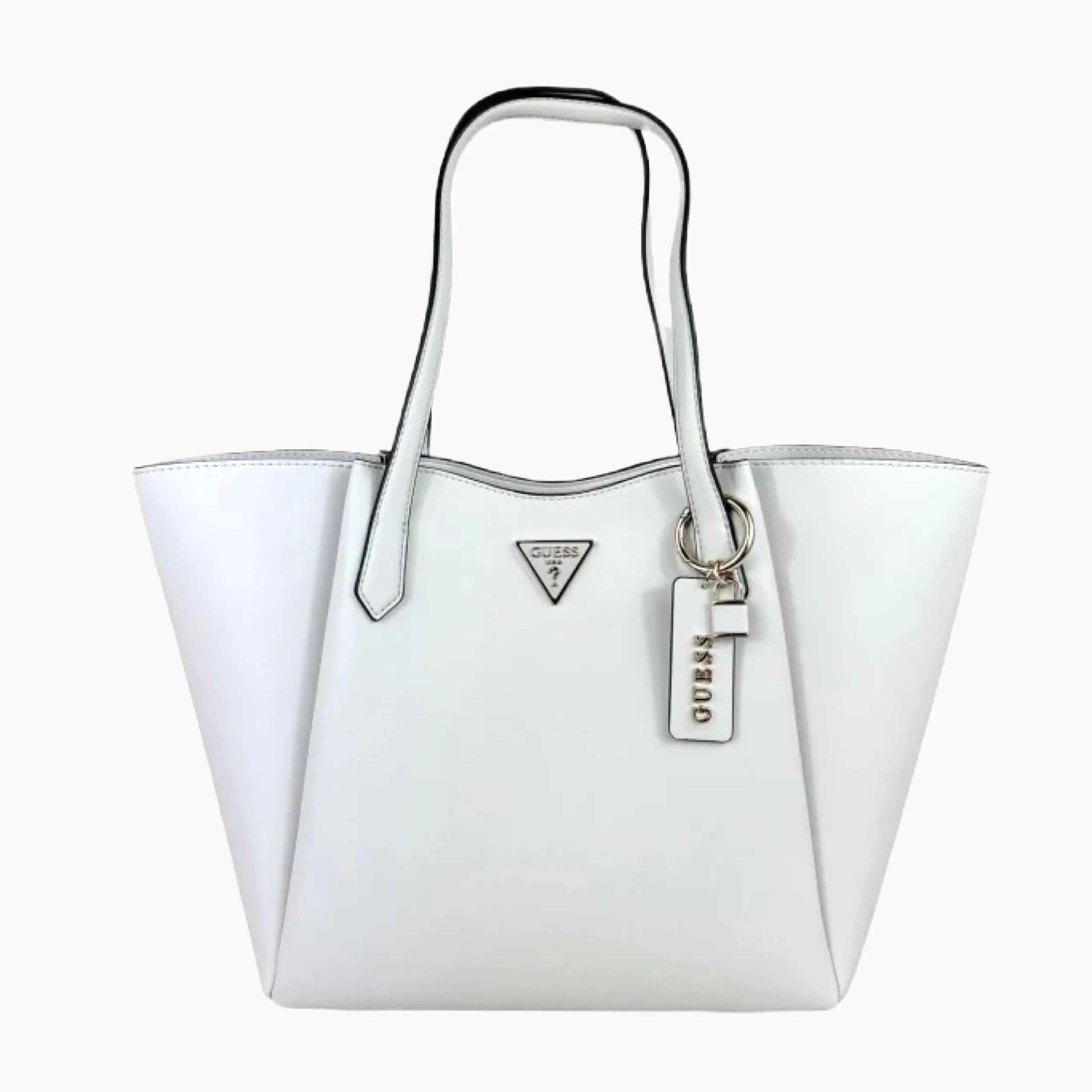 GUESS IWONA GIRLFRIEND TOTE BAG- DOVE