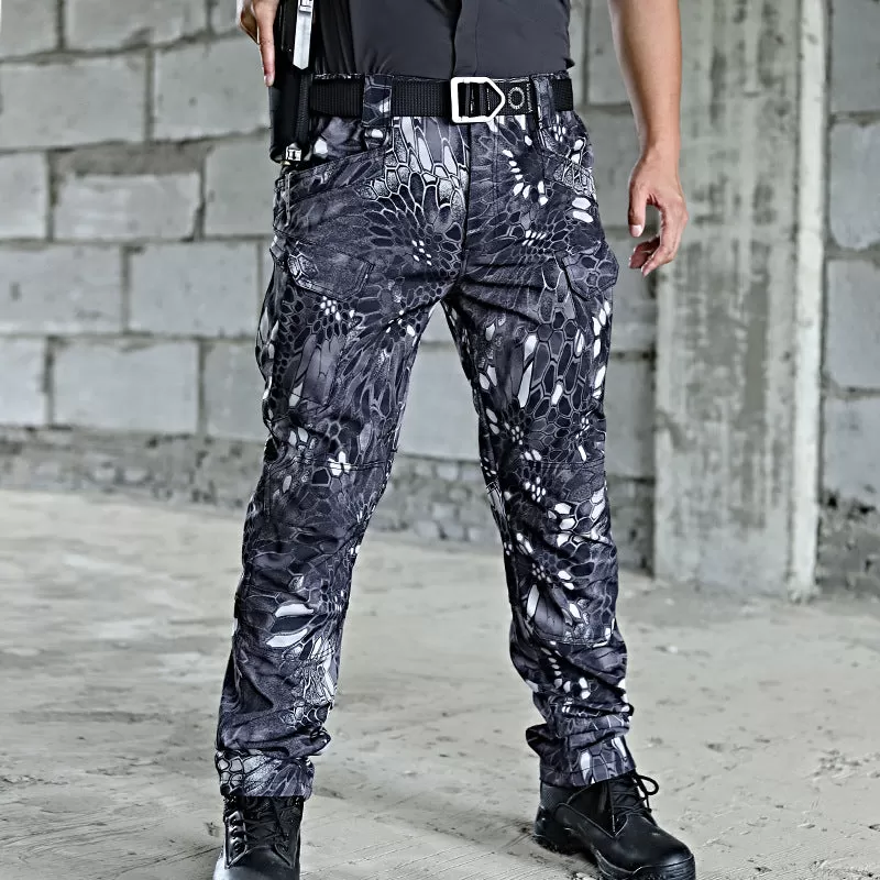 INSTOCK-Tactical special forces camouflage training cargo pants