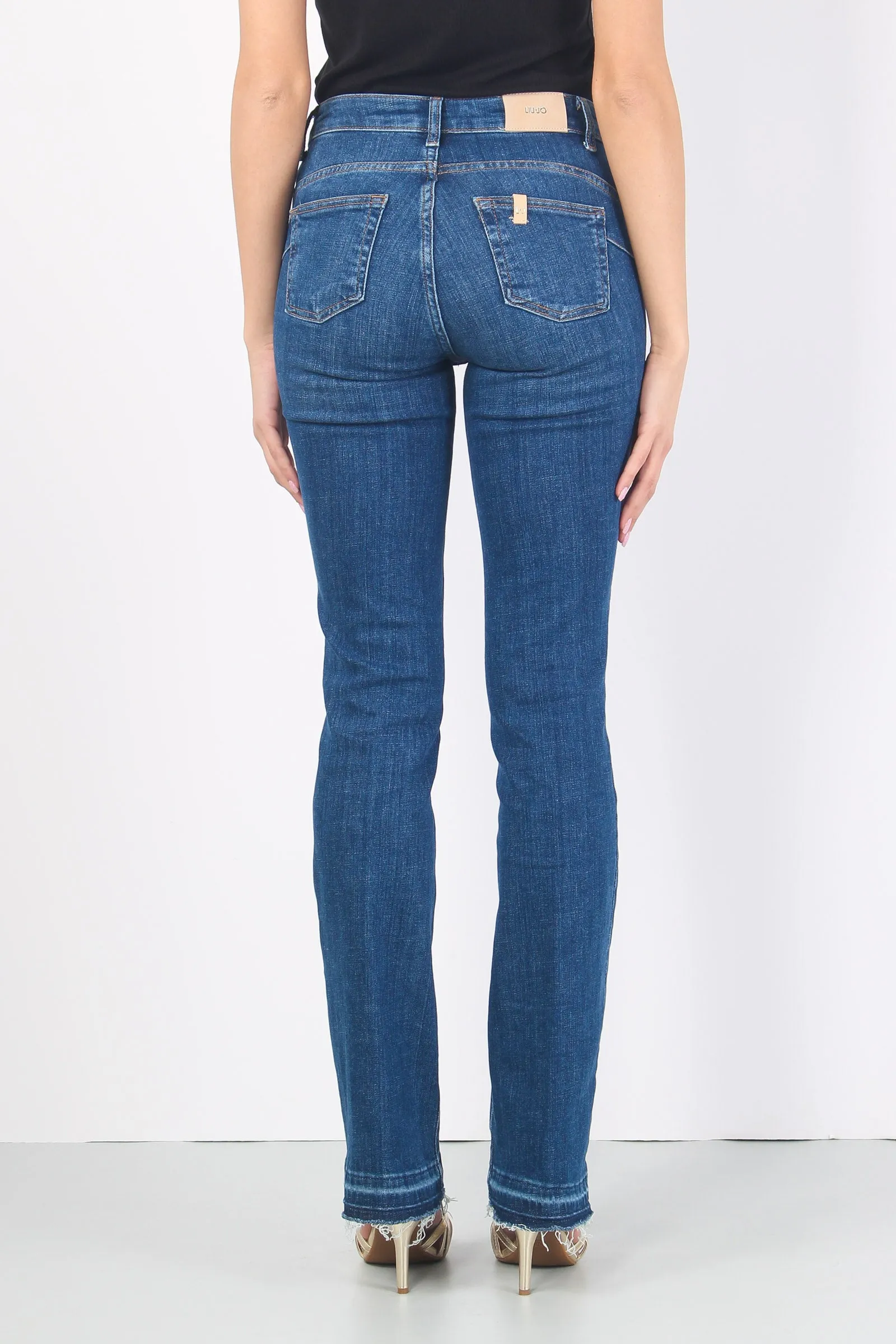 Jeans Repot Tasca Catena Sfran Denim Scuro