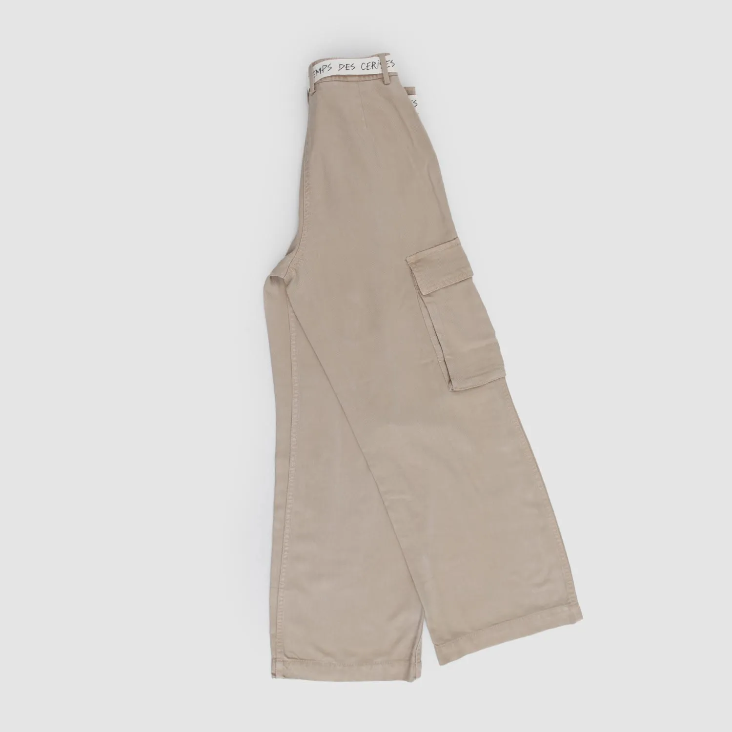 Le Temps Des Cerises Long Cargo Style Pants For Girls