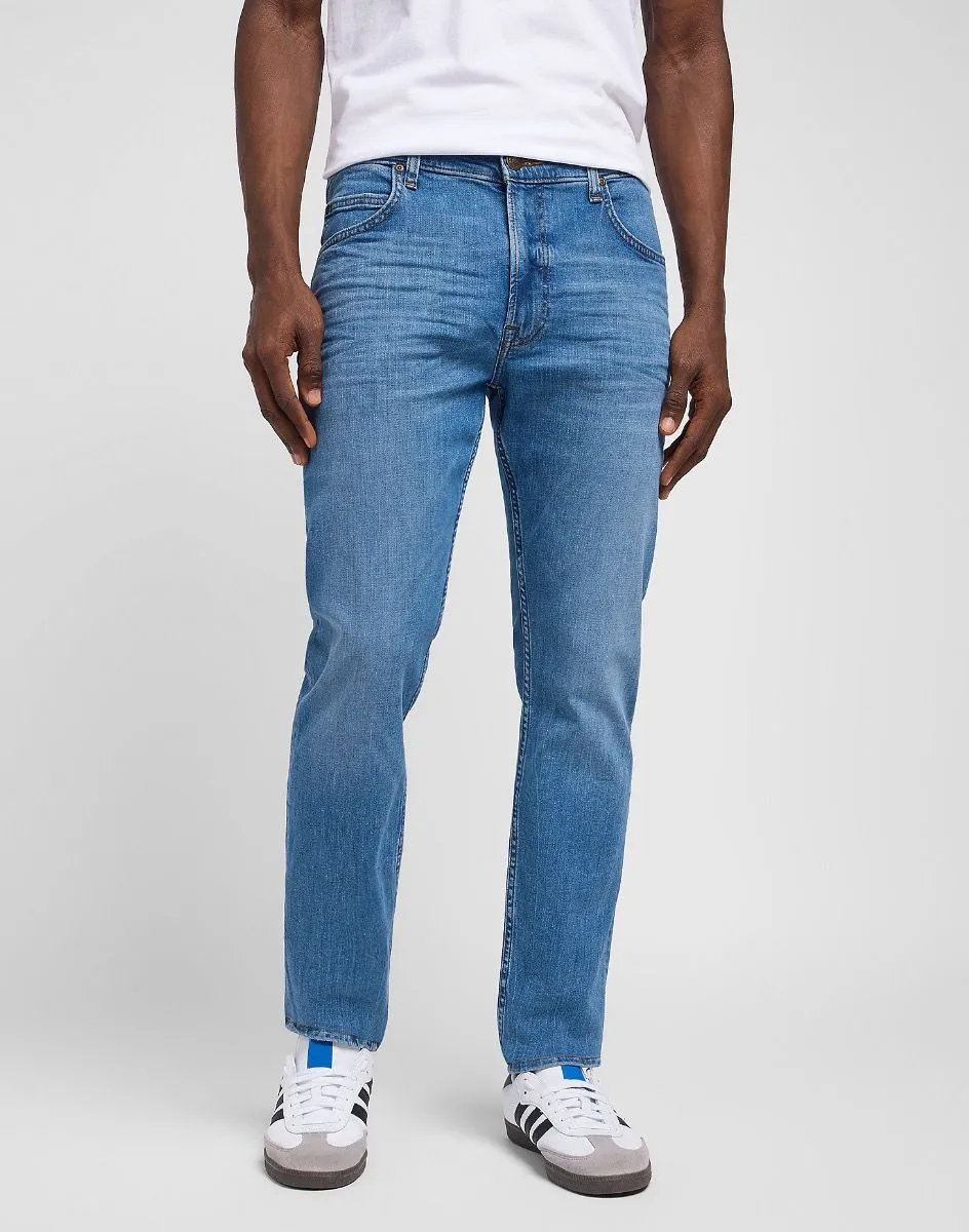 Lee Rider Regular Slim Denim Stretch Jeans Worn In Cody