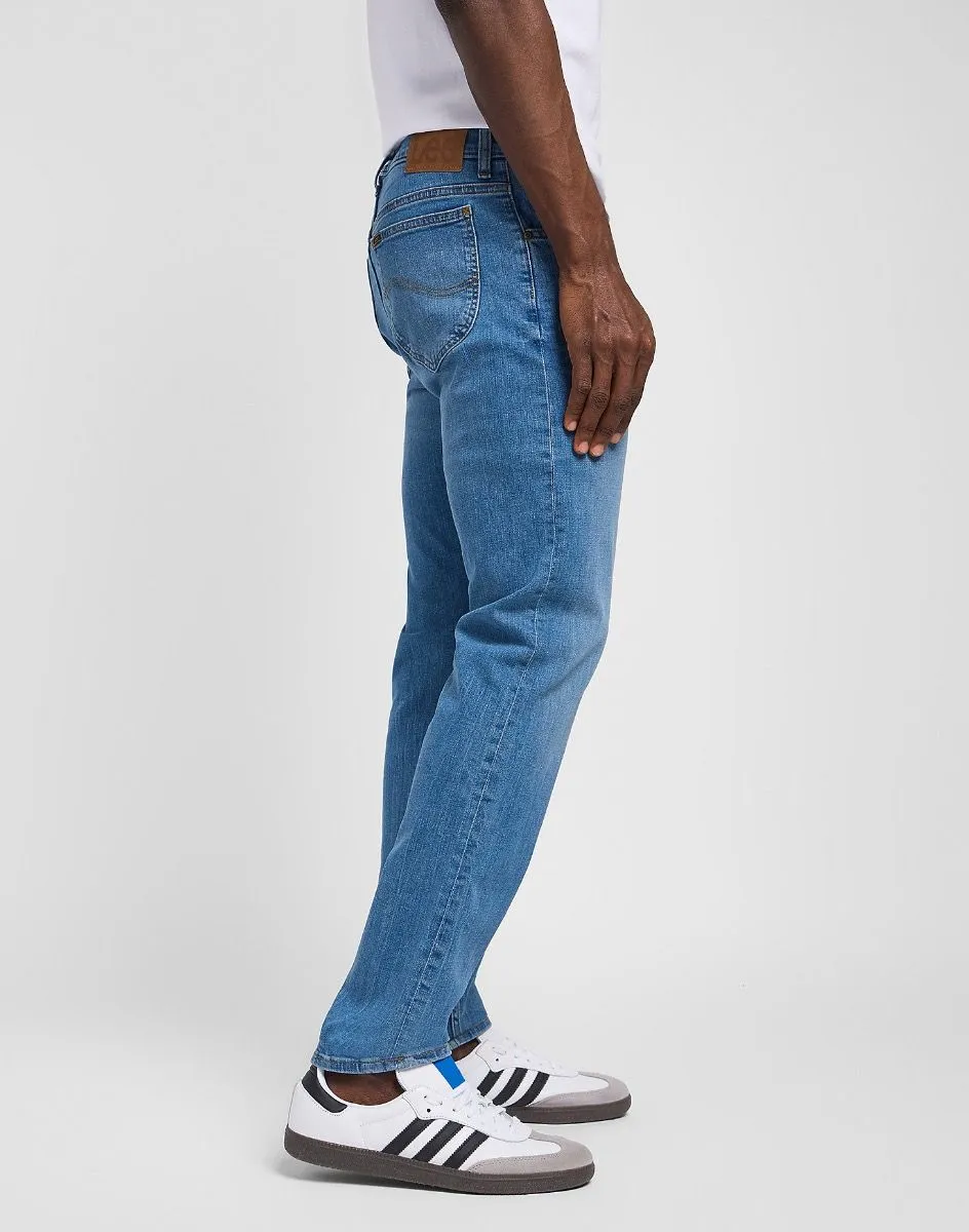 Lee Rider Regular Slim Denim Stretch Jeans Worn In Cody