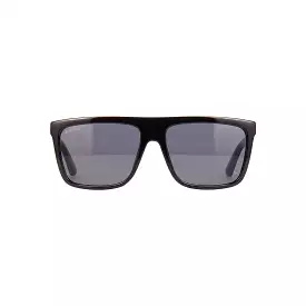 Men's Gucci Logo Black Sunglasses