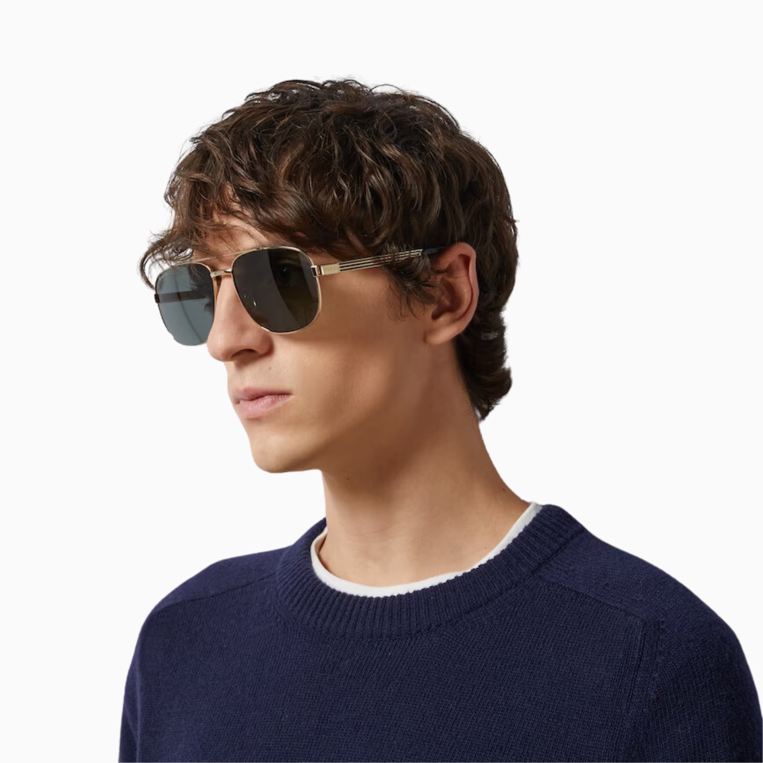 Men's Navigator Frame Sunglasses