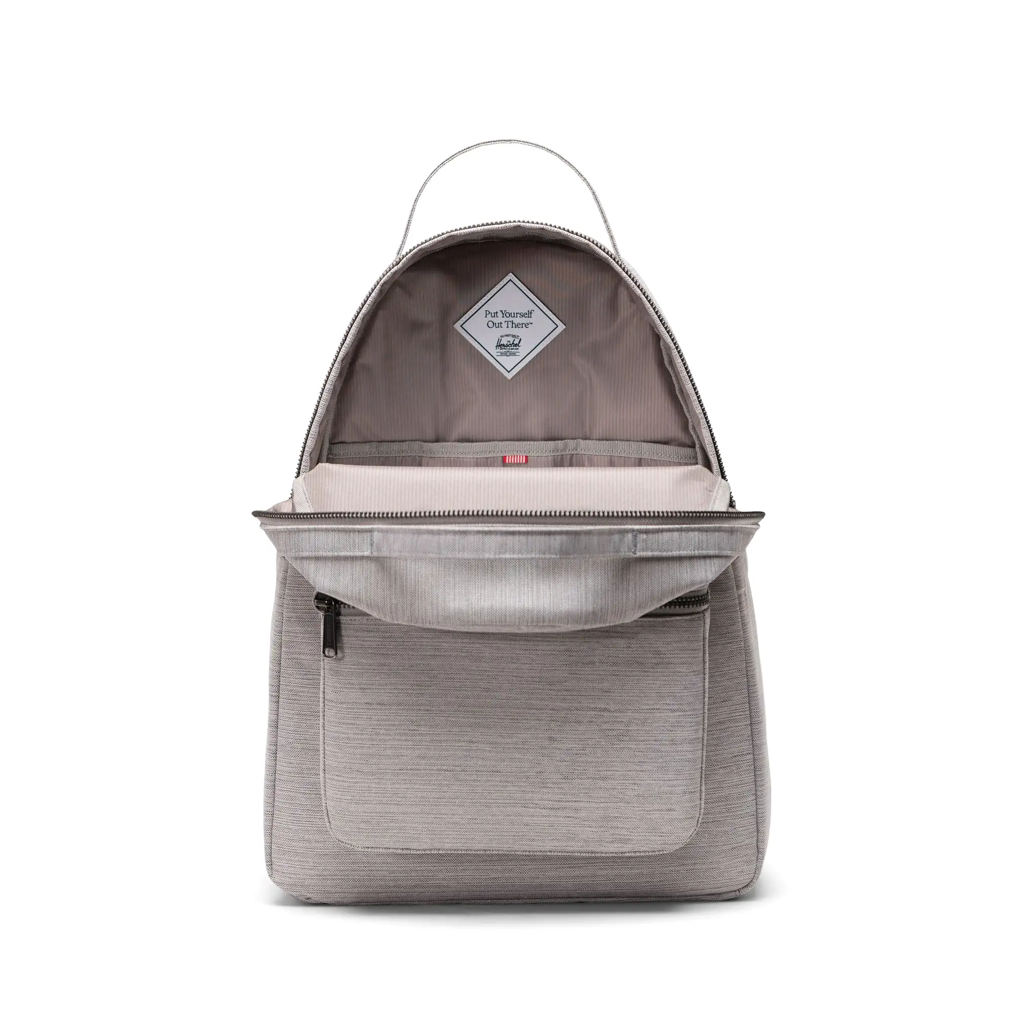 Mochila Herschel Nova Light Grey Crosshatch