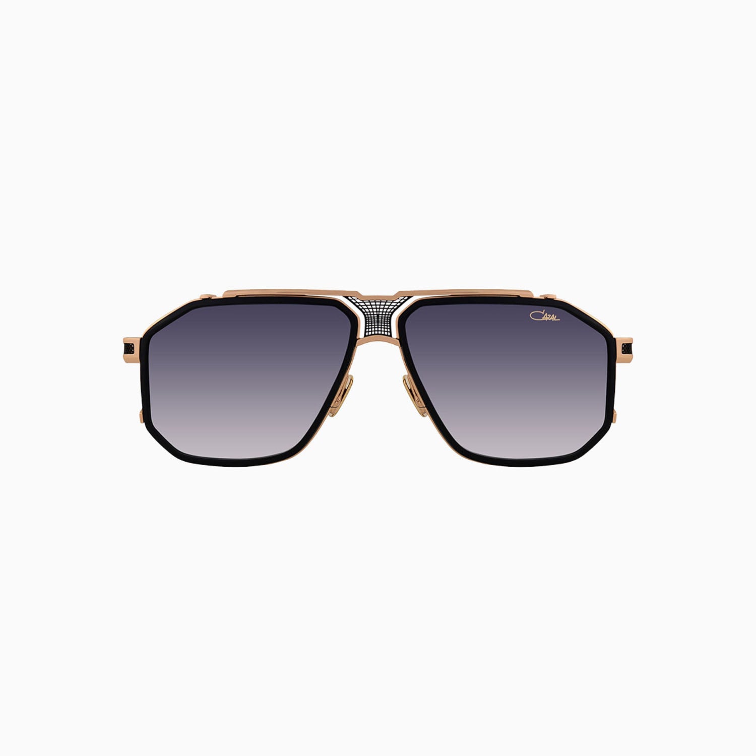 Mod 683 Cazal Black Gold Sunglasses