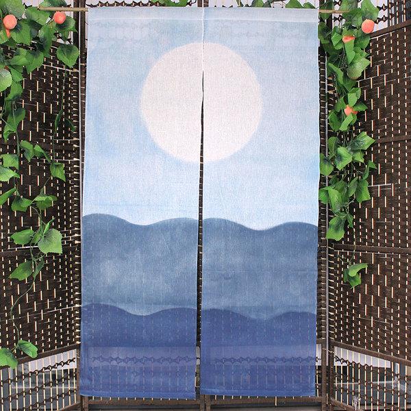 Noren | Curtain | Wall Hanging | Full Moon